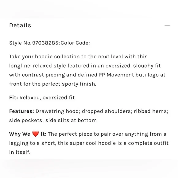 (NWOT) Free People Triple Threat Logo Hoodie - Picture 12 of 14